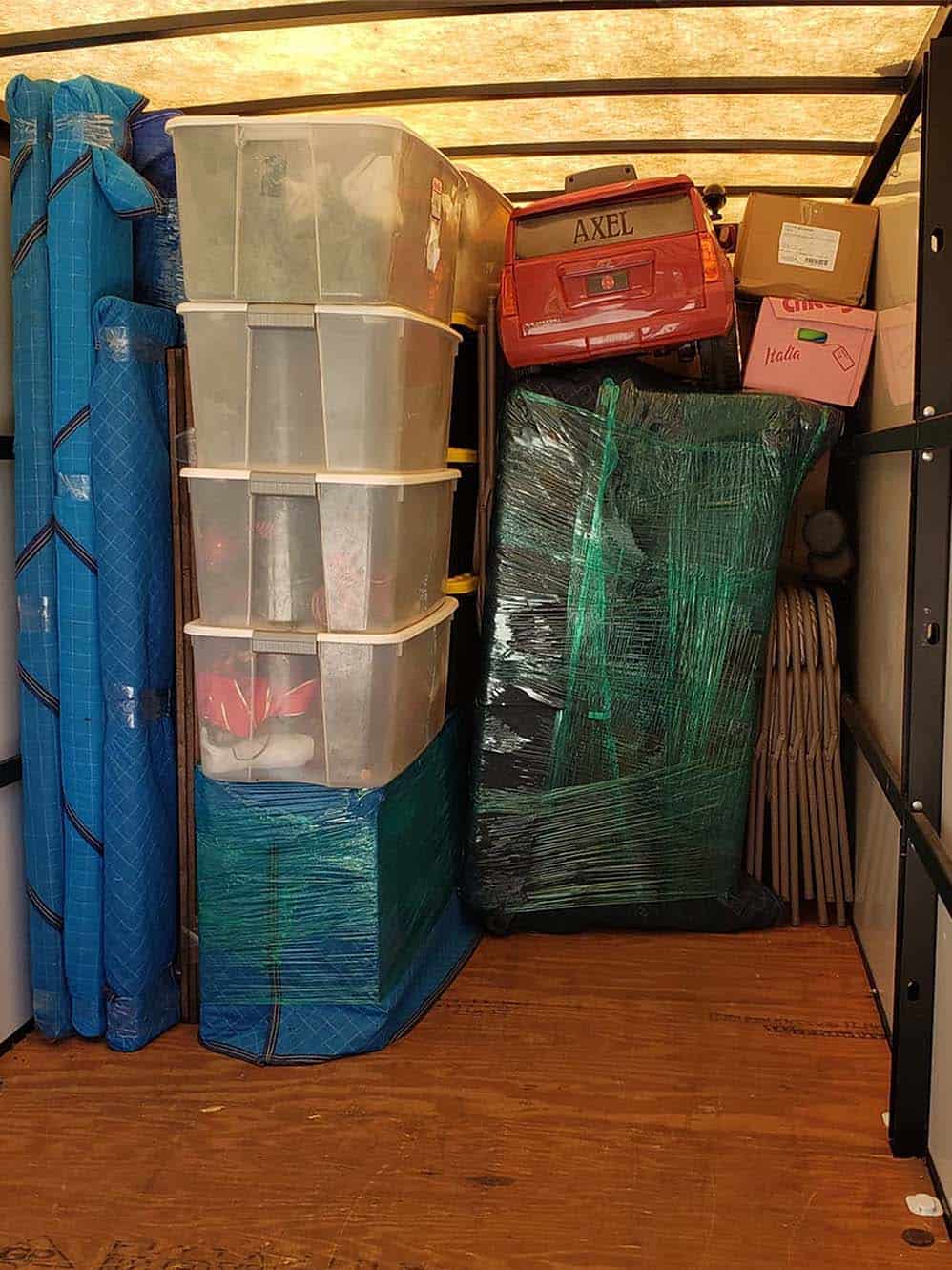 Professional packing by MechaMovers