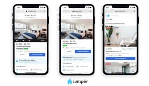 Zumper allows you to search and find your next home easily.
